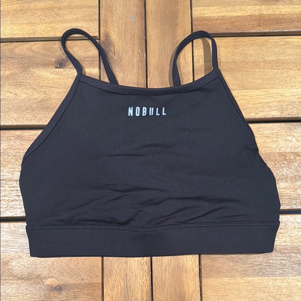 NOBULL Black Sports Bra Seamless Comfort